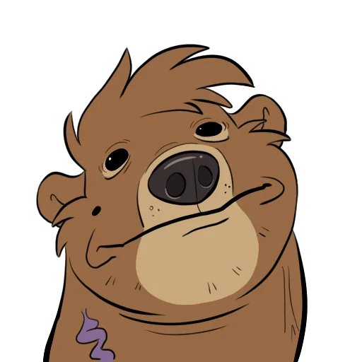 🤔 Стикер «Dead Bear» для Telegram