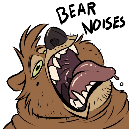 😰 Стикер «Dead Bear» для Telegram