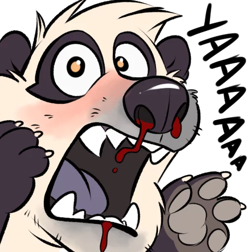 😱 Стикер «Dead Bear» для Telegram