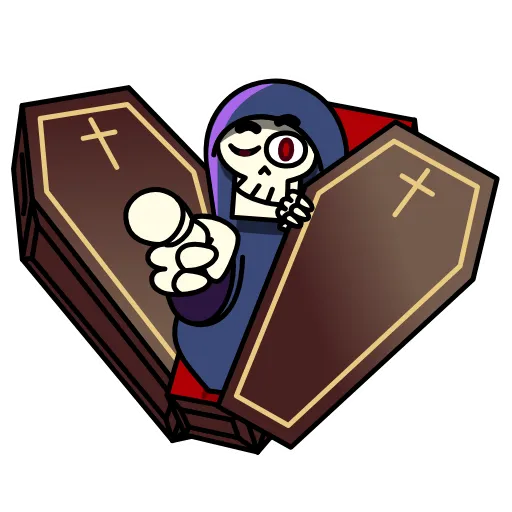 ❤️ Эмодзи «Dead Death» для Telegram