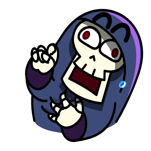 Стикерпак Dead Death для Telegram