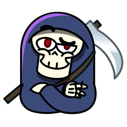 🙄 Эмодзи «Dead Death» для Telegram