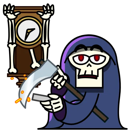 🕰 Эмодзи «Dead Death» для Telegram