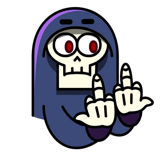 🖕 Эмодзи «Dead Death» для Telegram