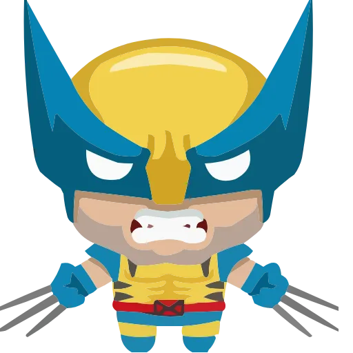 😡 Эмодзи «Deadpool • Wolverine • Lady Deadpool» для Telegram