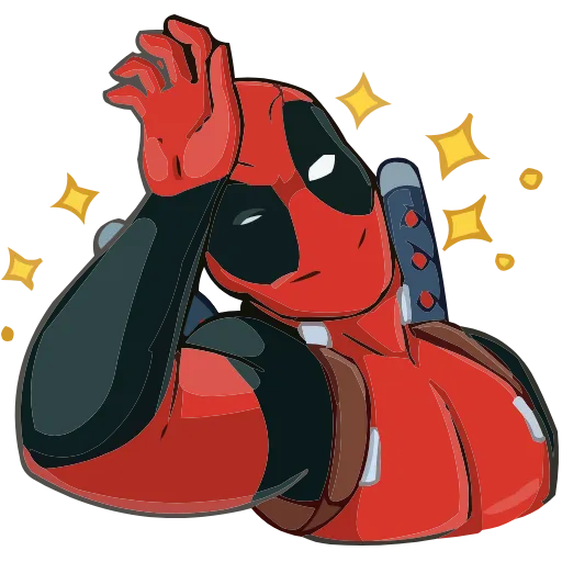 🤩 Эмодзи «Deadpool • Wolverine • Lady Deadpool» для Telegram