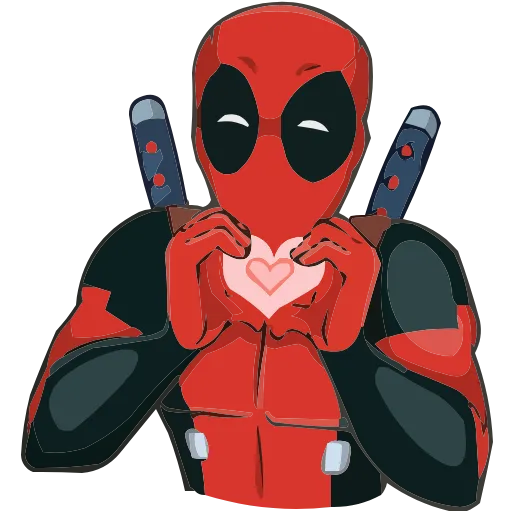 🫶 Эмодзи «Deadpool • Wolverine • Lady Deadpool» для Telegram