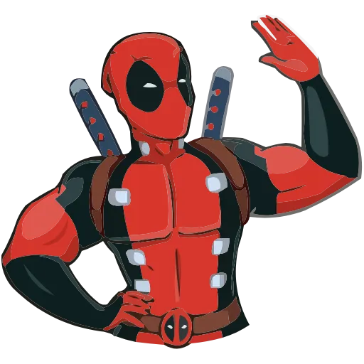 👋 Эмодзи «Deadpool • Wolverine • Lady Deadpool» для Telegram