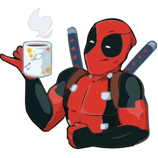 ☕️ Эмодзи «Deadpool • Wolverine • Lady Deadpool» для Telegram
