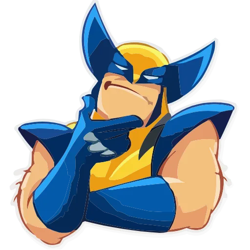 Стикерпак Deadpool Wolverine Lady Deadpool для Telegram