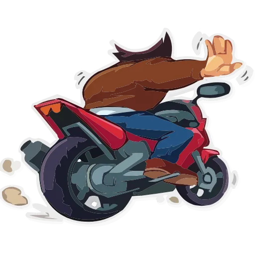 🏍 Эмодзи «Deadpool • Wolverine • Lady Deadpool» для Telegram