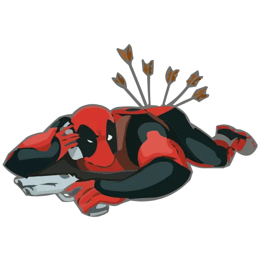 🫠 Эмодзи «Deadpool • Wolverine • Lady Deadpool» для Telegram