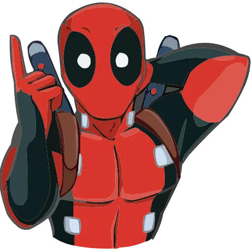 ☝ Эмодзи «Deadpool • Wolverine • Lady Deadpool» для Telegram