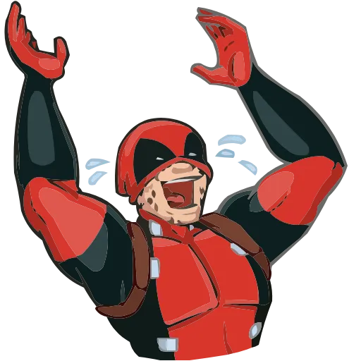 😂 Эмодзи «Deadpool • Wolverine • Lady Deadpool» для Telegram