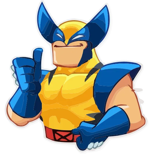 👍 Эмодзи «Deadpool • Wolverine • Lady Deadpool» для Telegram