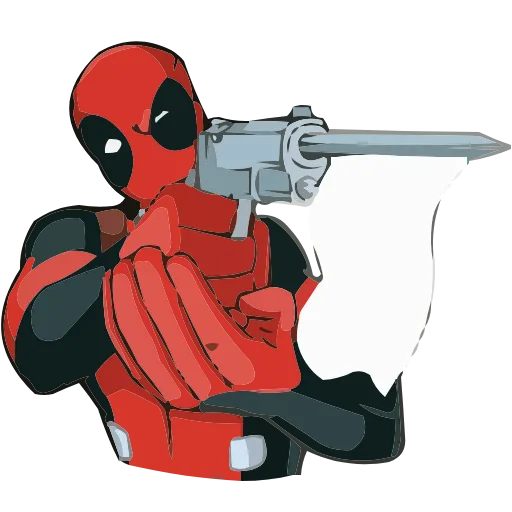 🔫 Эмодзи «Deadpool • Wolverine • Lady Deadpool» для Telegram