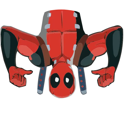🙃 Эмодзи «Deadpool • Wolverine • Lady Deadpool» для Telegram