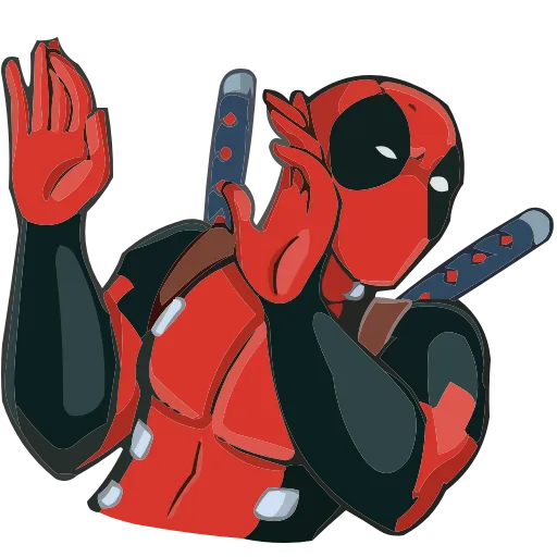 🙅‍♂️ Эмодзи «Deadpool • Wolverine • Lady Deadpool» для Telegram