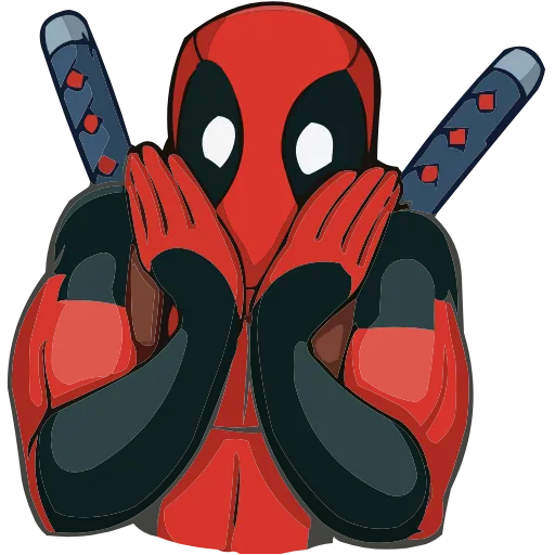 😱 Эмодзи «Deadpool • Wolverine • Lady Deadpool» для Telegram
