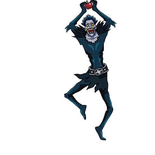 🍏 Эмодзи «Death Note - тетрадь смерти.» для Telegram