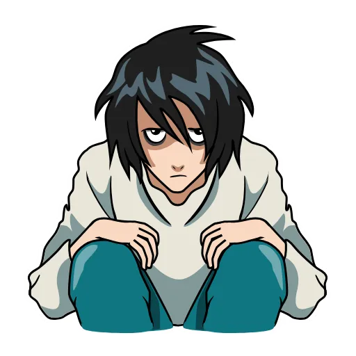 ❤️ Эмодзи «Death Note - тетрадь смерти.» для Telegram