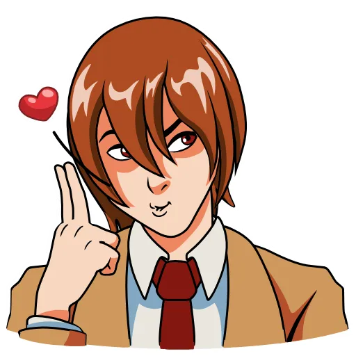 🤔 Эмодзи «Death Note - тетрадь смерти.» для Telegram
