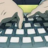 ⌨️ Эмодзи «🤔 Death Note - аниме тетрадь смерти» для Telegram