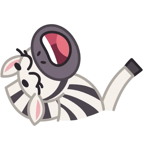 👋 Эмодзи «Debra Zebra» для Telegram