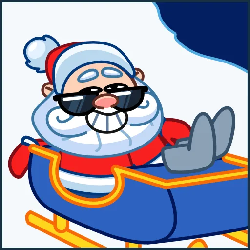 🎅 Эмодзи «Дед Мороз» для Telegram