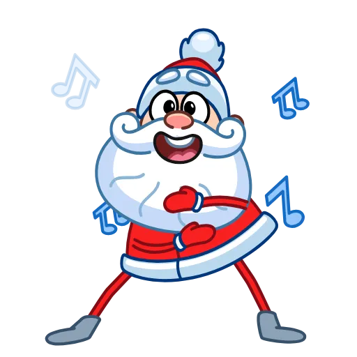 💃 Эмодзи «Дед Мороз» для Telegram