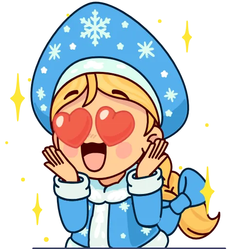 🤩 Эмодзи «Дед Мороз И» для Telegram