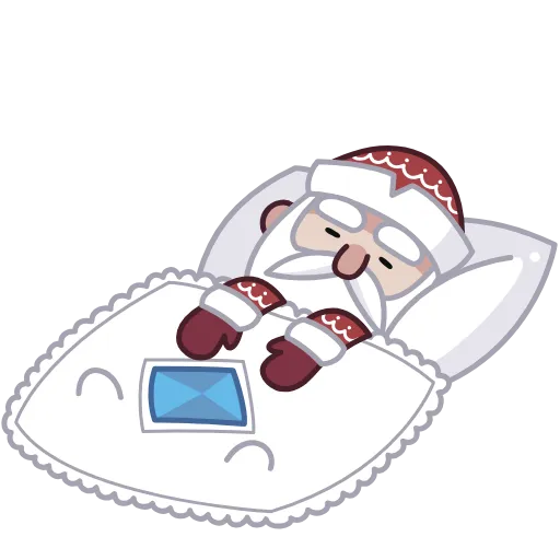 🤩 Эмодзи «Дед Мороз И» для Telegram