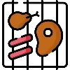 🥩 Эмодзи «🌯 Food - эмоджи с едой.» для Telegram