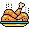 🍖 Эмодзи «🌯 Food - эмоджи с едой.» для Telegram