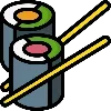 🍣 Эмодзи «🌯 Food - эмоджи с едой.» для Telegram