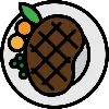 🥩 Эмодзи «🌯 Food - эмоджи с едой.» для Telegram