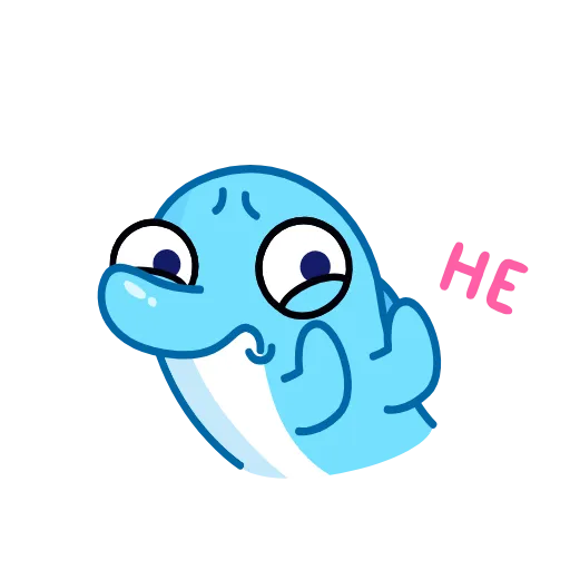 🌟 Эмодзи «Дельфинчик» для Telegram