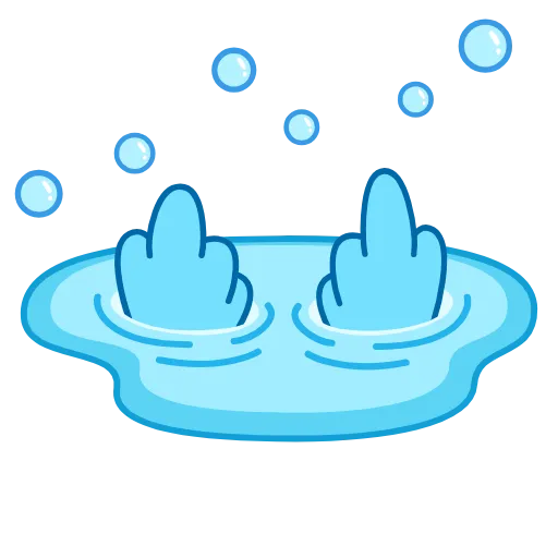 🌟 Эмодзи «Дельфинчик» для Telegram