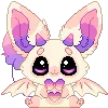 🦇 Эмодзи «Cute Demon Bats» для Telegram