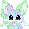 🦇 Эмодзи «Cute Demon Bats» для Telegram