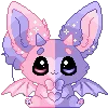 🦇 Эмодзи «Cute Demon Bats» для Telegram