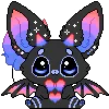 🦇 Эмодзи «Cute Demon Bats» для Telegram