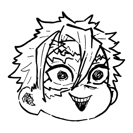 😀 Эмодзи «Demon Slayer ( adaptive)» для Telegram