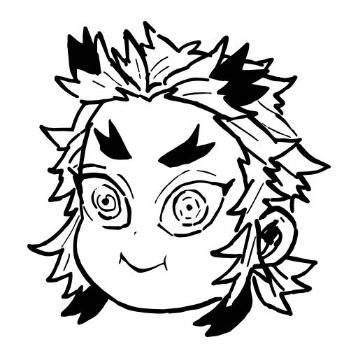 🙂 Эмодзи «Demon Slayer ( adaptive)» для Telegram