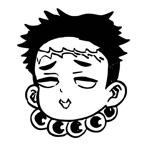 😪 Эмодзи «Demon Slayer ( adaptive)» для Telegram