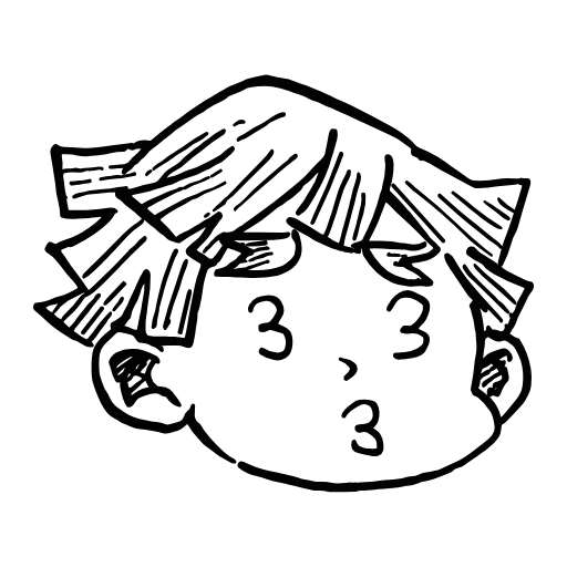 😘 Эмодзи «Demon Slayer ( adaptive)» для Telegram