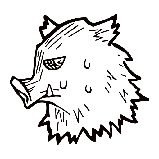🐗 Эмодзи «Demon Slayer ( adaptive)» для Telegram