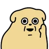 🐶 Эмодзи «Derpy Pup» для Telegram