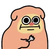 🐶 Эмодзи «Derpy Pup» для Telegram