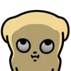 🐶 Эмодзи «Derpy Pup» для Telegram